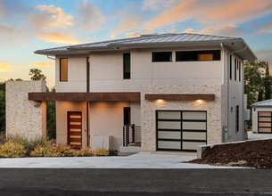 Brand New Sleek Modern Estate with Sweeping Bay Views